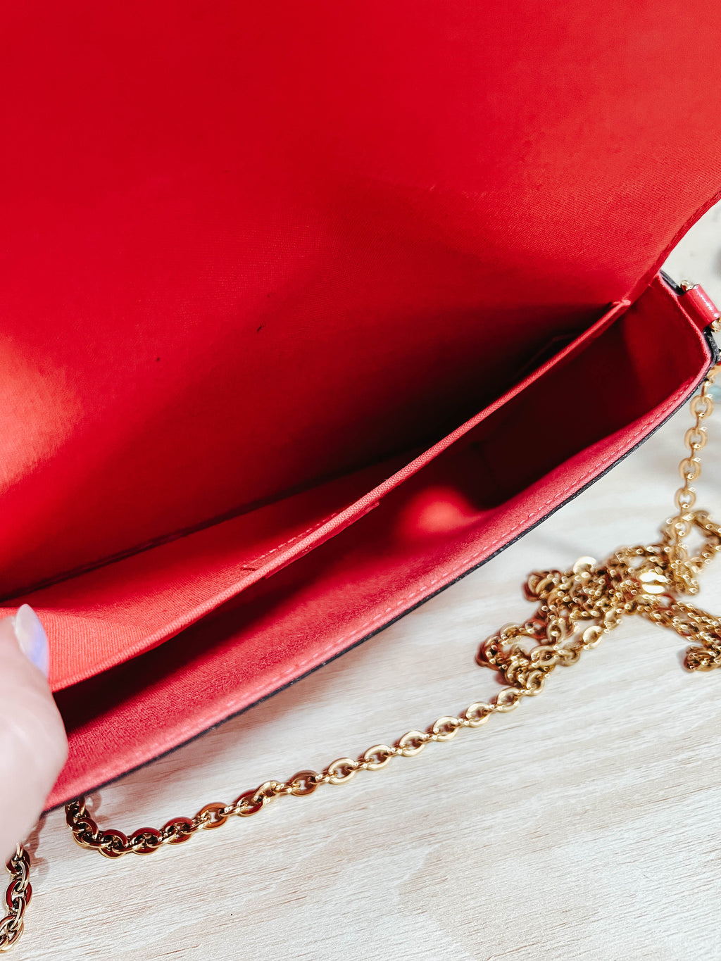 Louis Vuitton Hot Pink Vernis Felicie Pochette