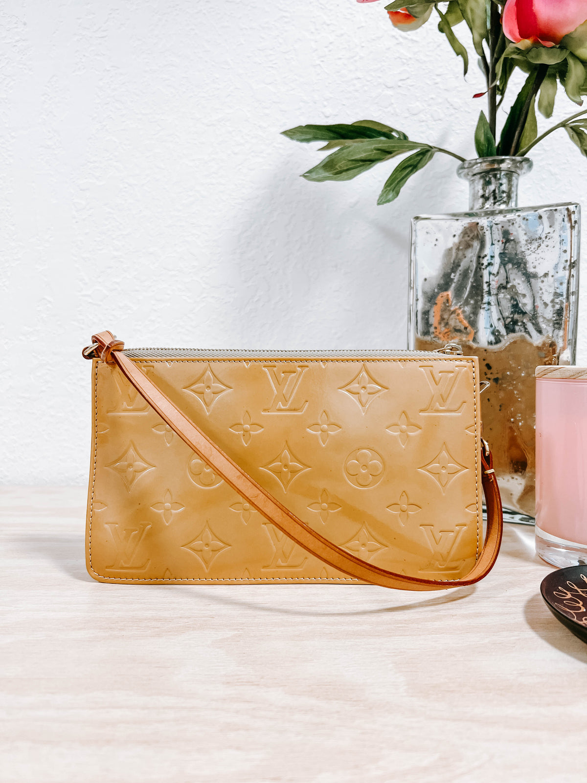 Louis Vuitton Yellow Vernis Lexington Pochette