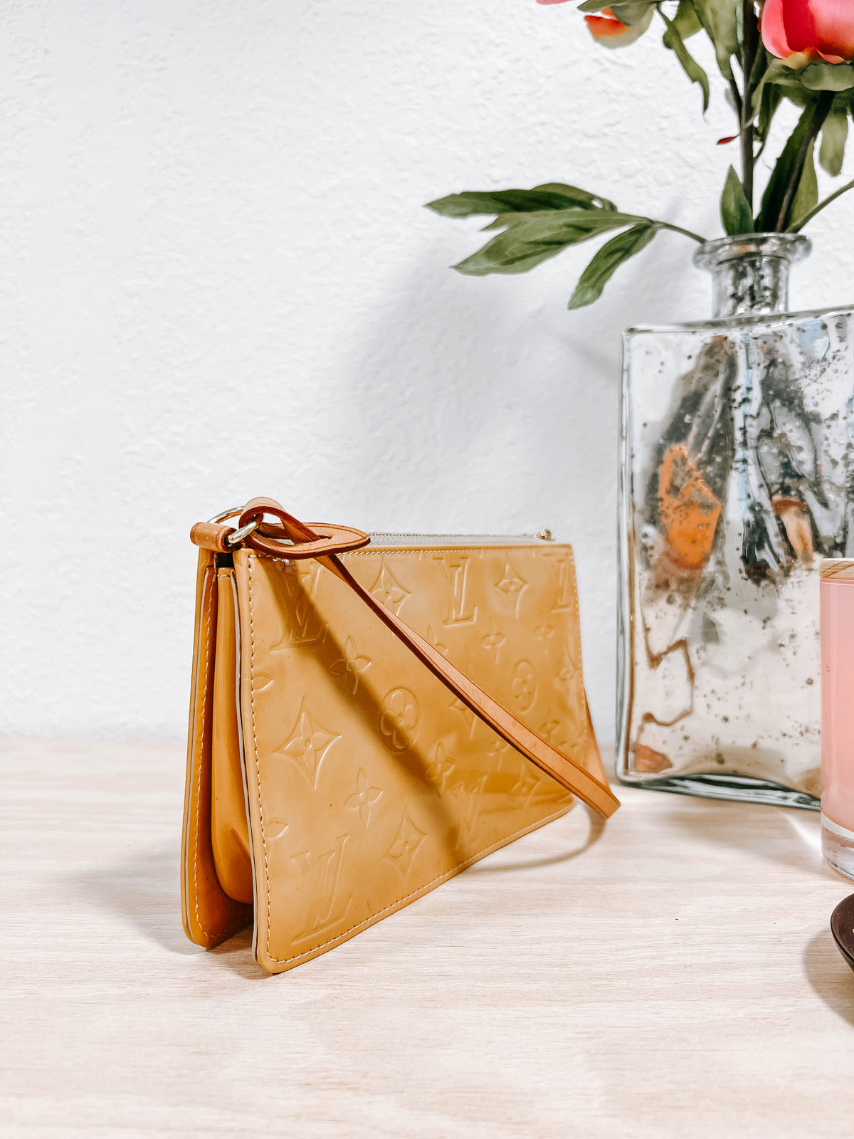 Louis Vuitton Yellow Vernis Lexington Pochette