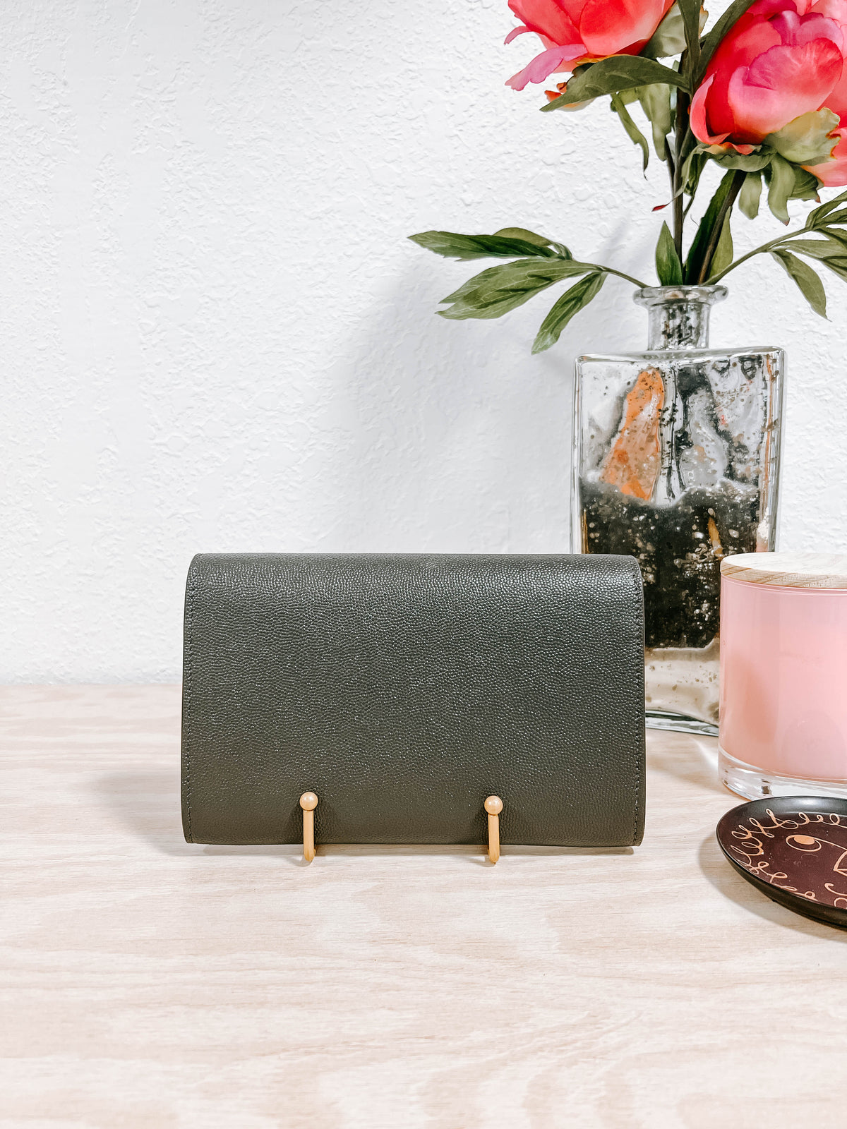 YSL Uptown Grained Leather WOC