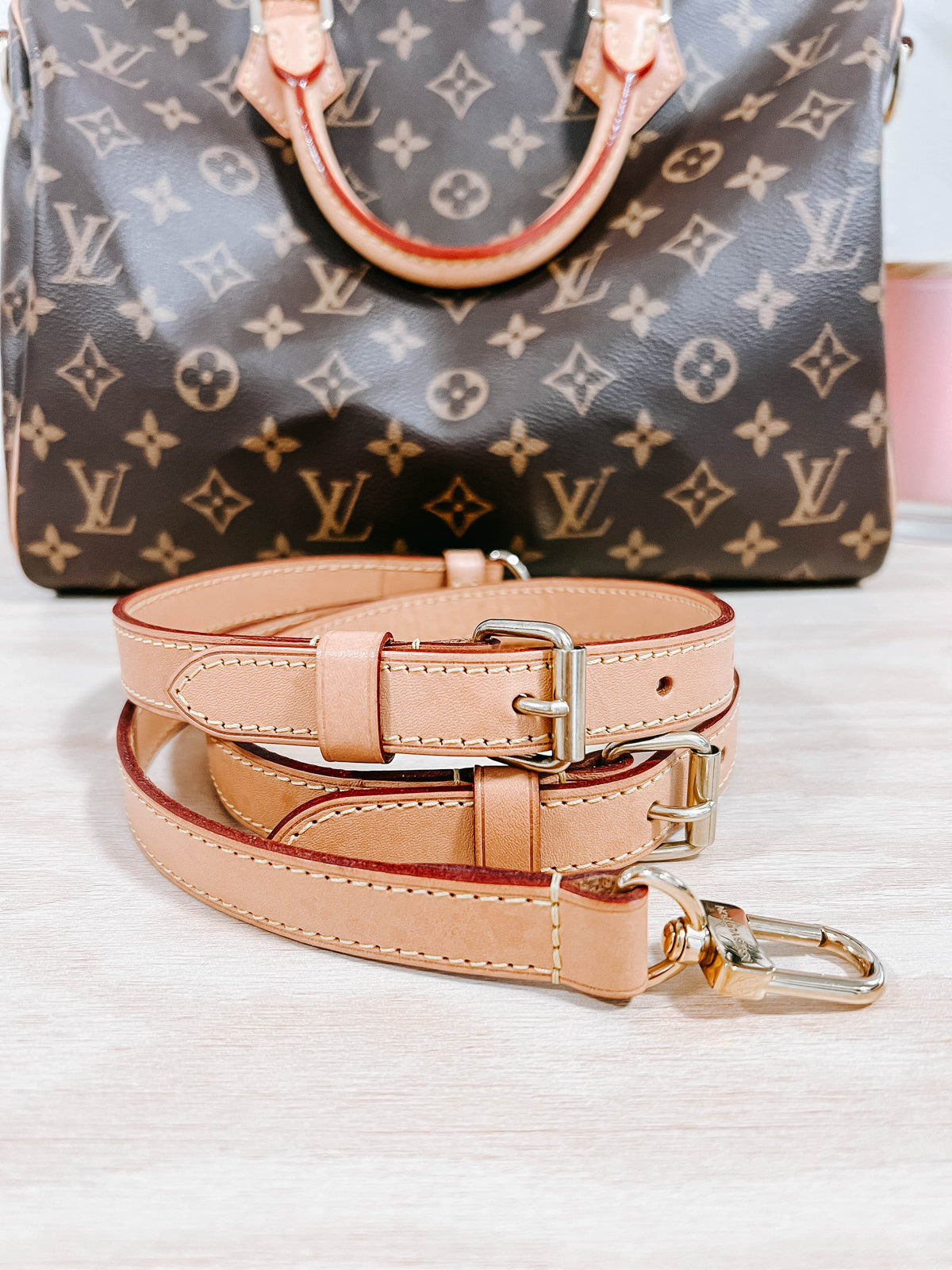 Louis Vuitton Monogram Speedy 30 Bandouliere