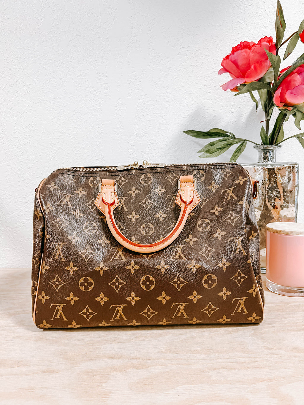 Louis Vuitton Monogram Speedy 30 Bandouliere