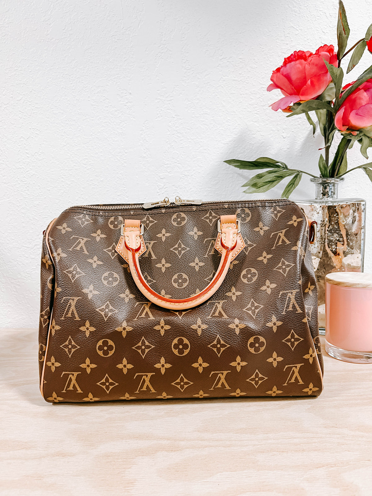 Louis Vuitton Monogram Speedy 30 Bandouliere