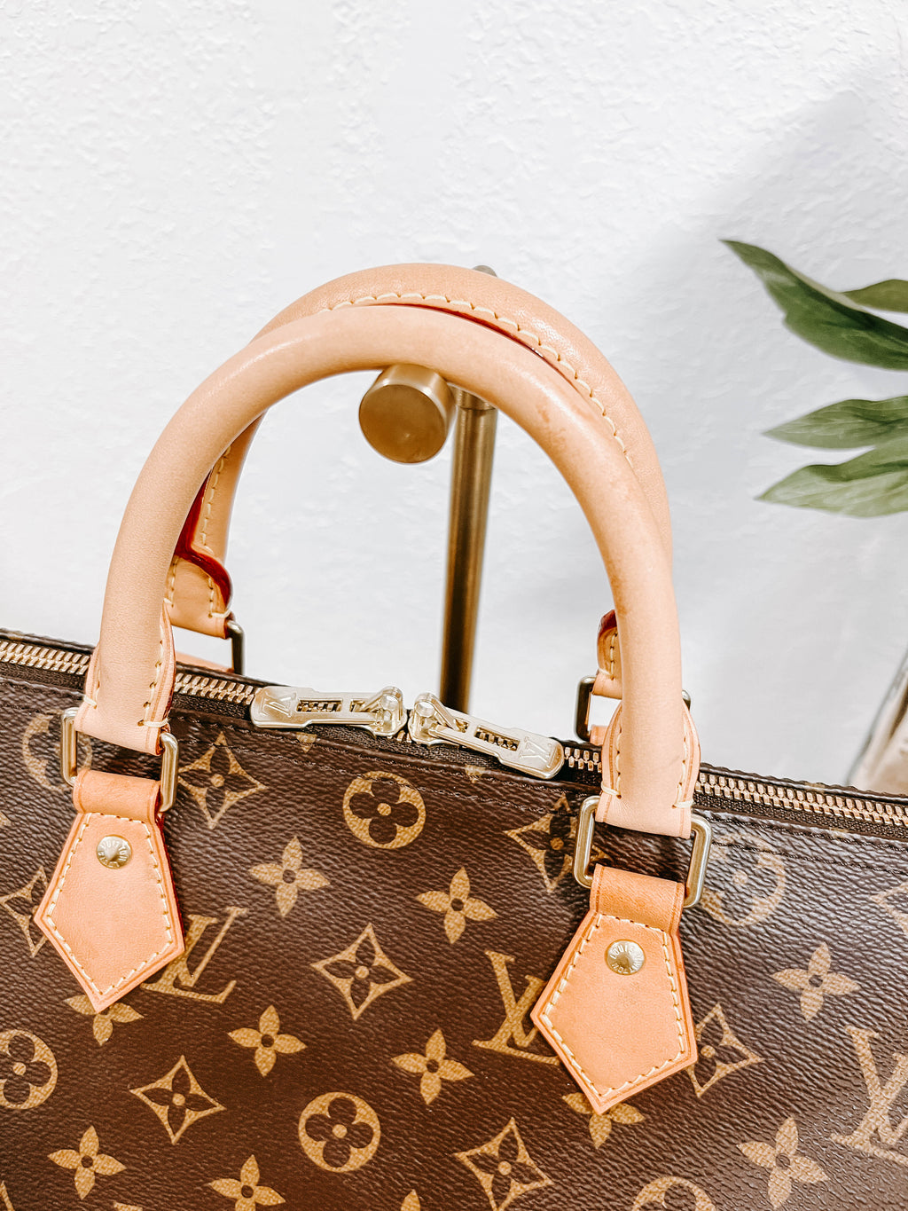 Louis Vuitton Monogram Speedy 30 Bandouliere