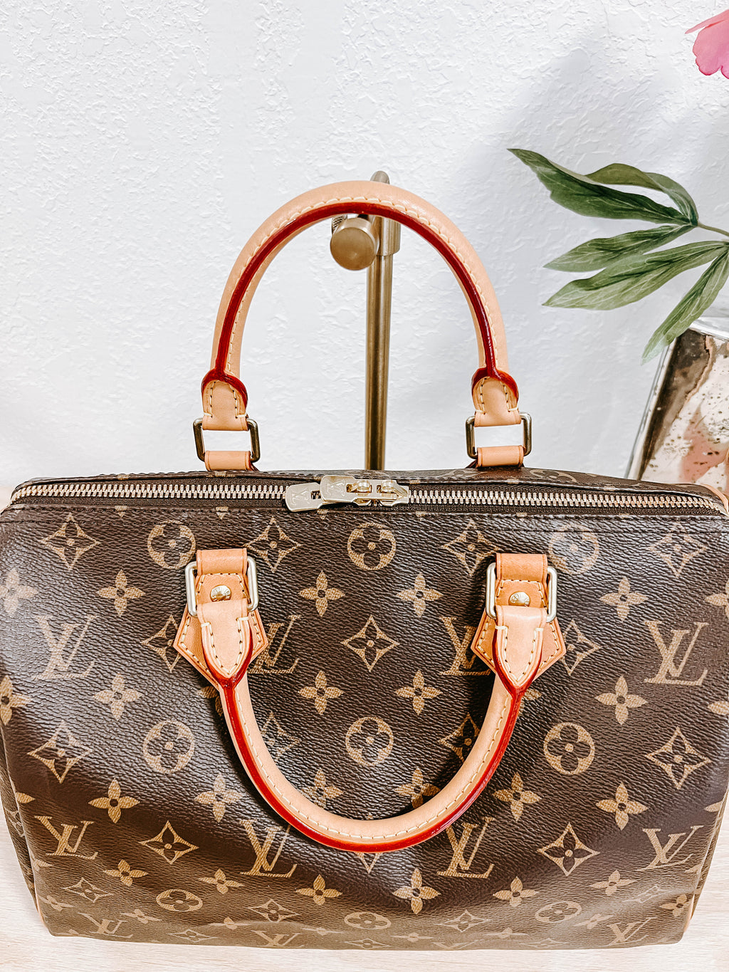 Louis Vuitton Monogram Speedy 30 Bandouliere