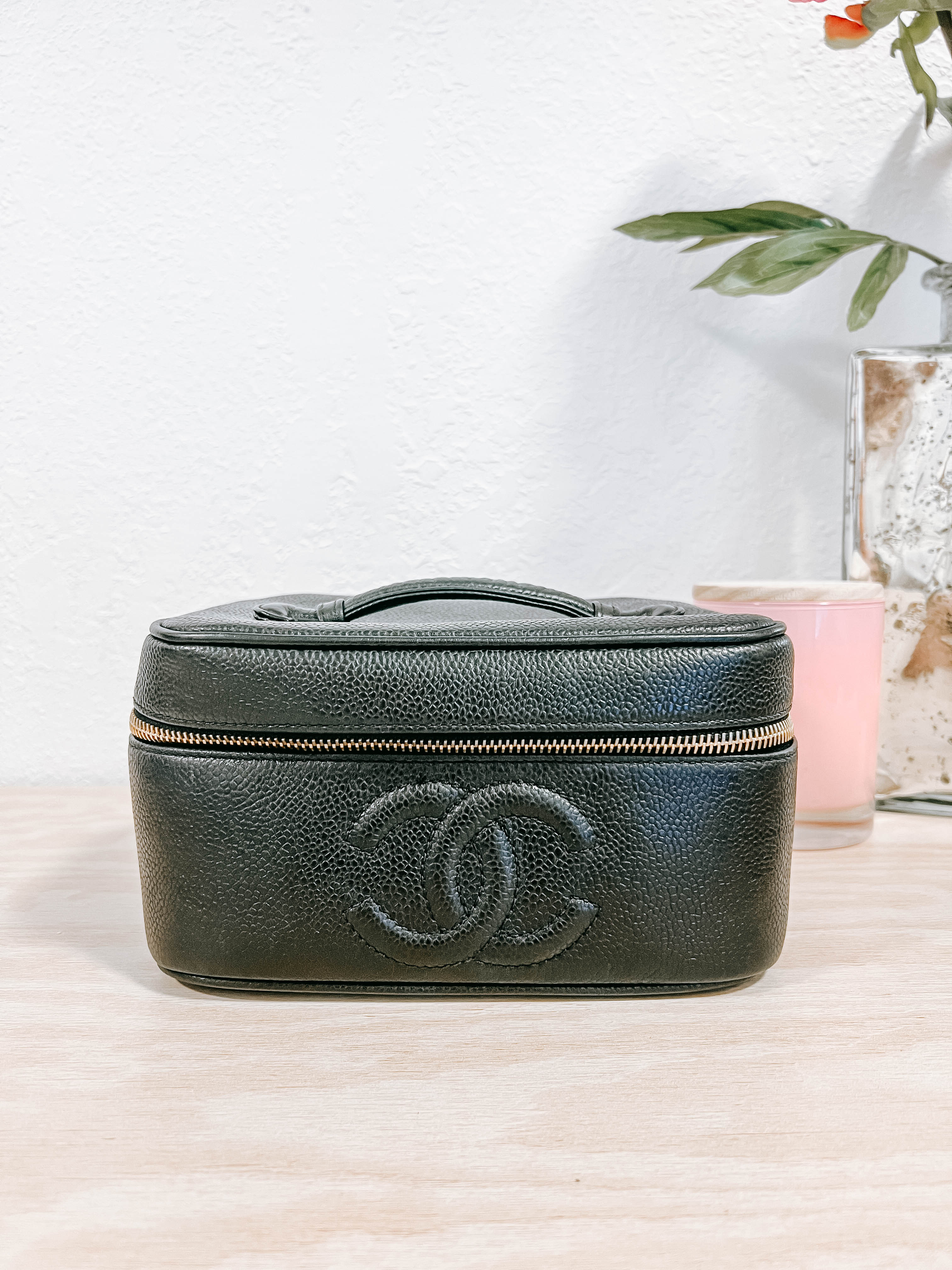 Chanel Caviar Vanity Case