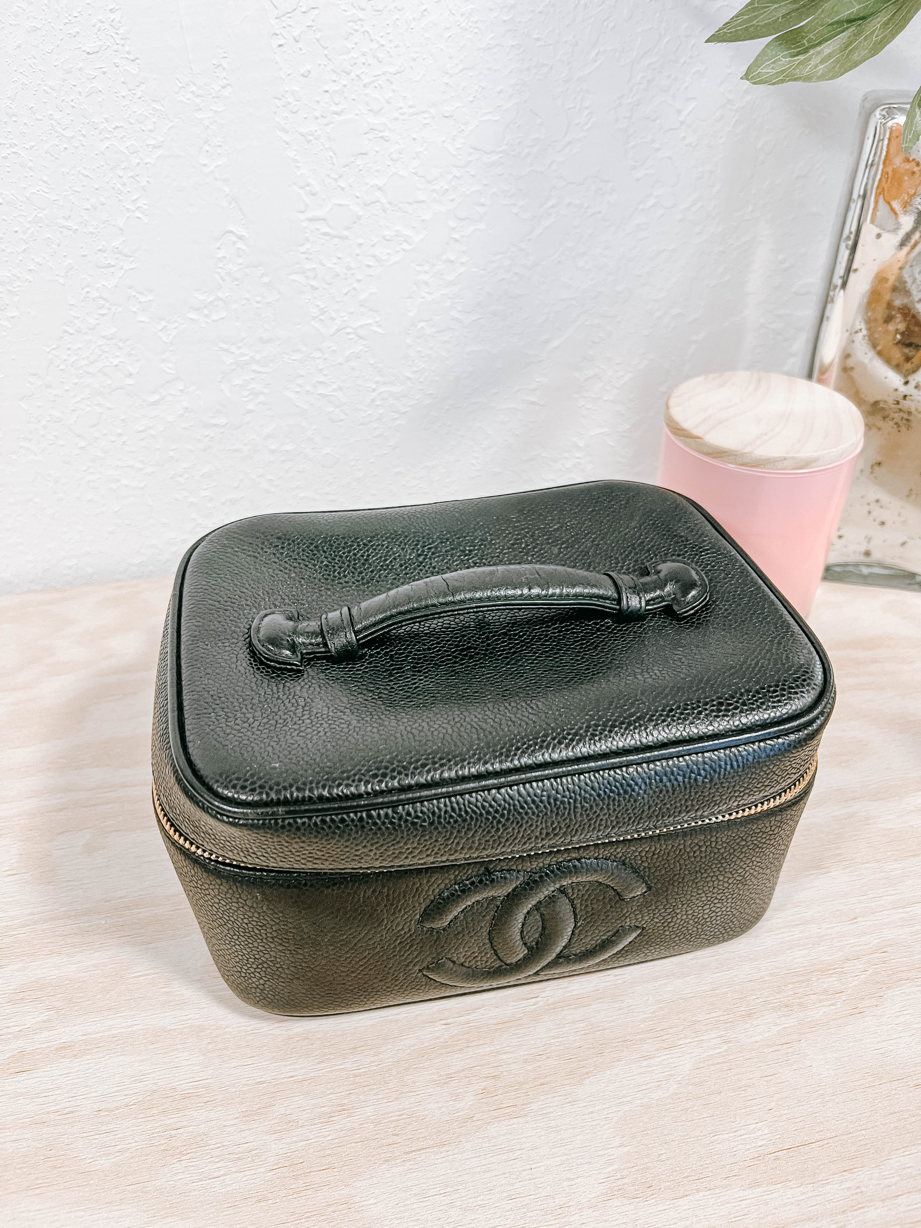 Chanel Caviar Vanity Case