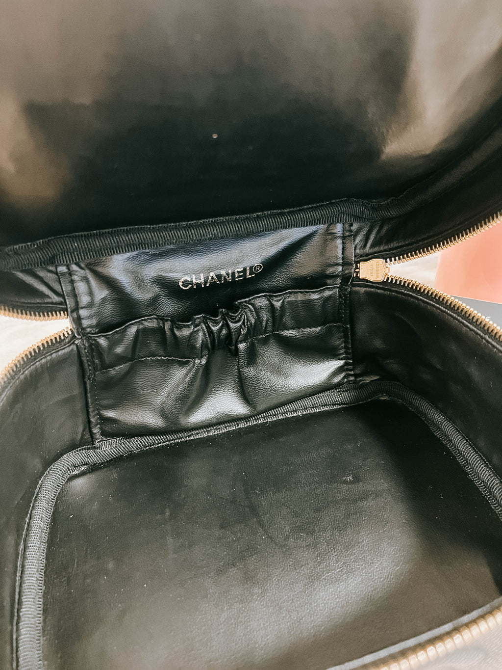 Chanel Caviar Vanity Case