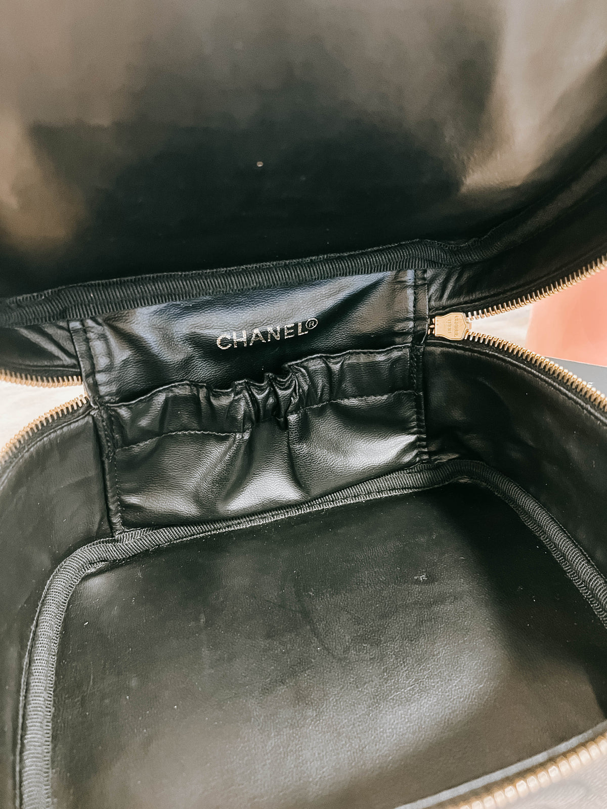 Chanel Caviar Vanity Case