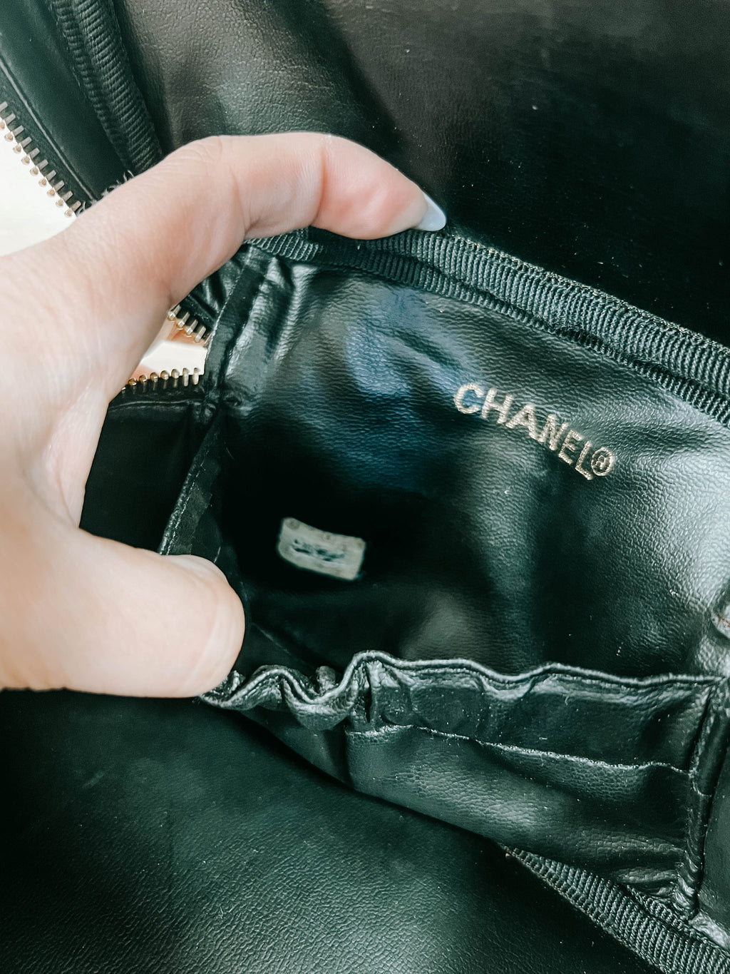 Chanel Caviar Vanity Case