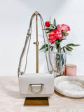 Pre-Owned Burberry Mini Beige Leather Crossbody Bag *Final Sale*