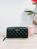 Pre-Owned Chanel Black Lambskin Zippy Wallet *Final Sale*