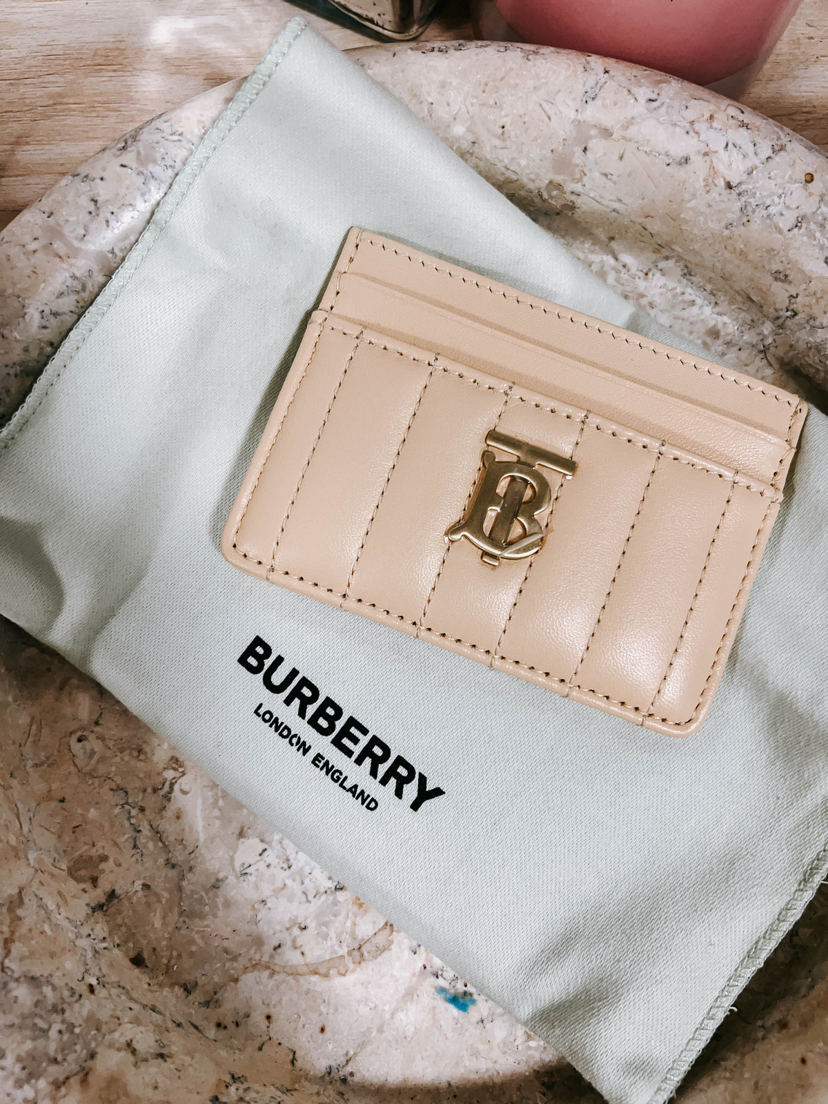 Pre-Owned Burberry Lola Card Holder *Final Sale*