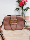 Pre-Owned Burberry Mauve Buckle Front Camera Bag *Final Sale*