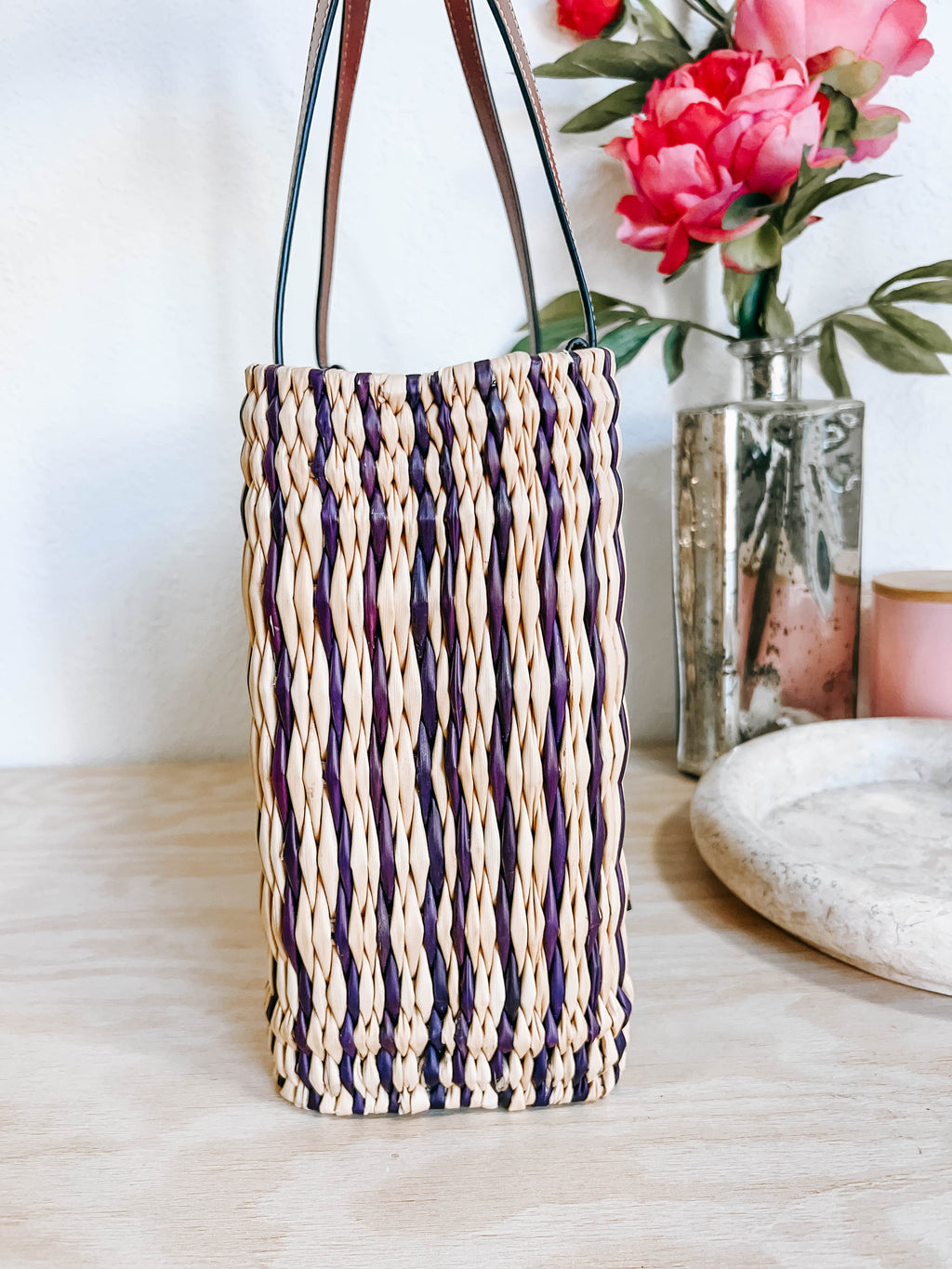 Pre-Owned Loewe Square Anagram Basket Tote Bag *Final Sale*
