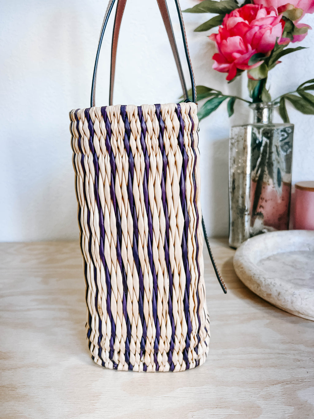 Pre-Owned Loewe Square Anagram Basket Tote Bag *Final Sale*