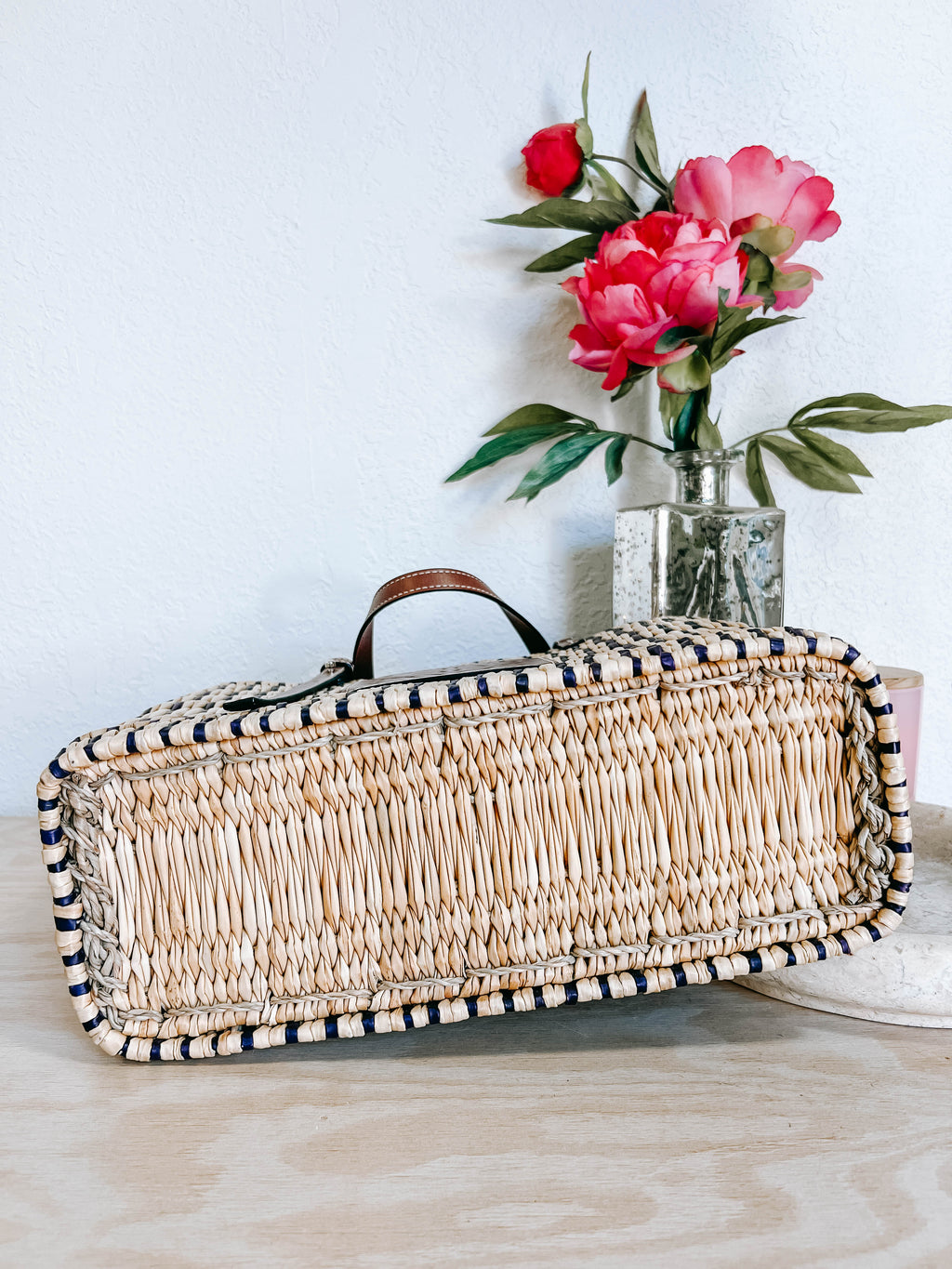 Pre-Owned Loewe Square Anagram Basket Tote Bag *Final Sale*