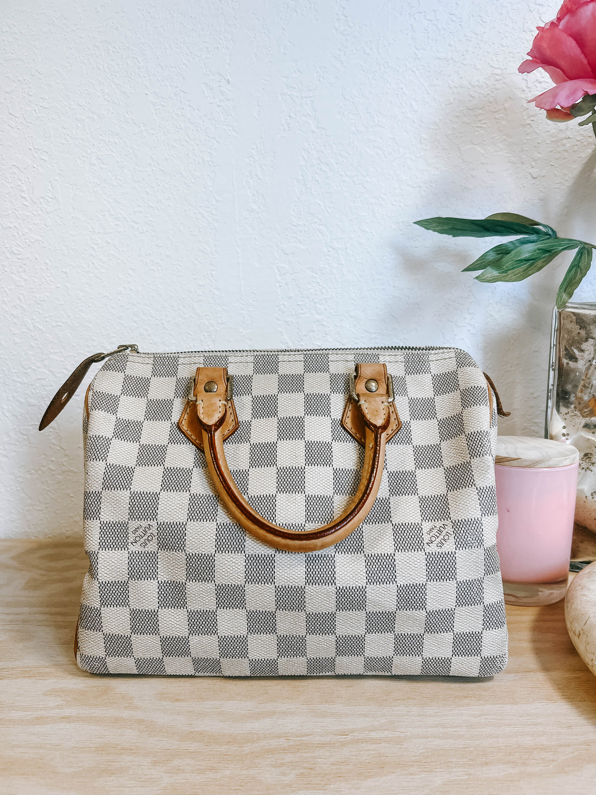 Louis Vuitton Damier Azur Speedy 25