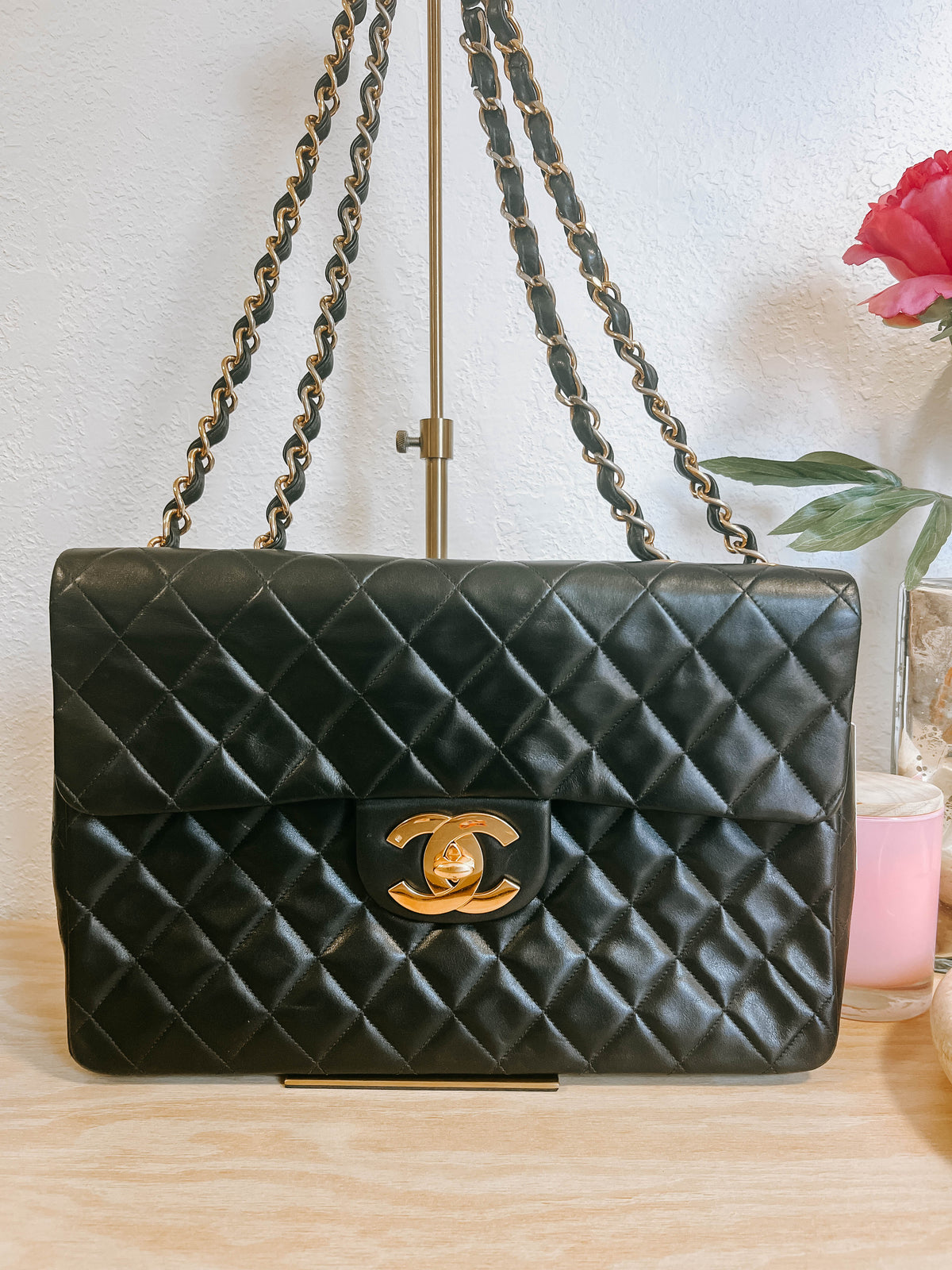 Chanel Maxi XL Classic Lambskin Single Flap