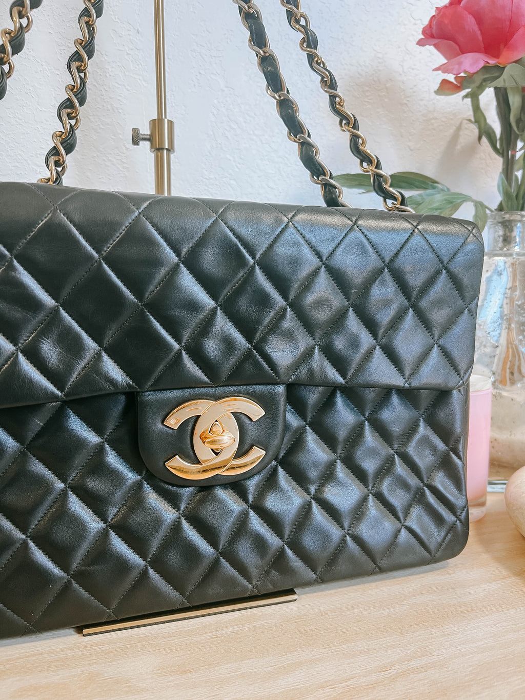 Chanel Maxi XL Classic Lambskin Single Flap
