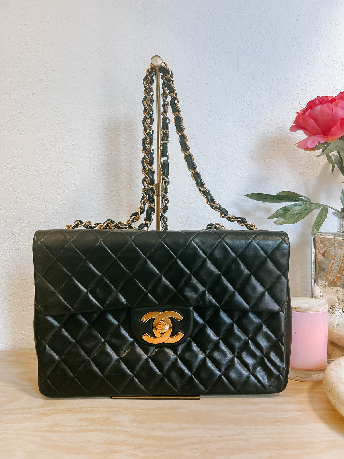 Chanel Maxi XL Classic Lambskin Single Flap