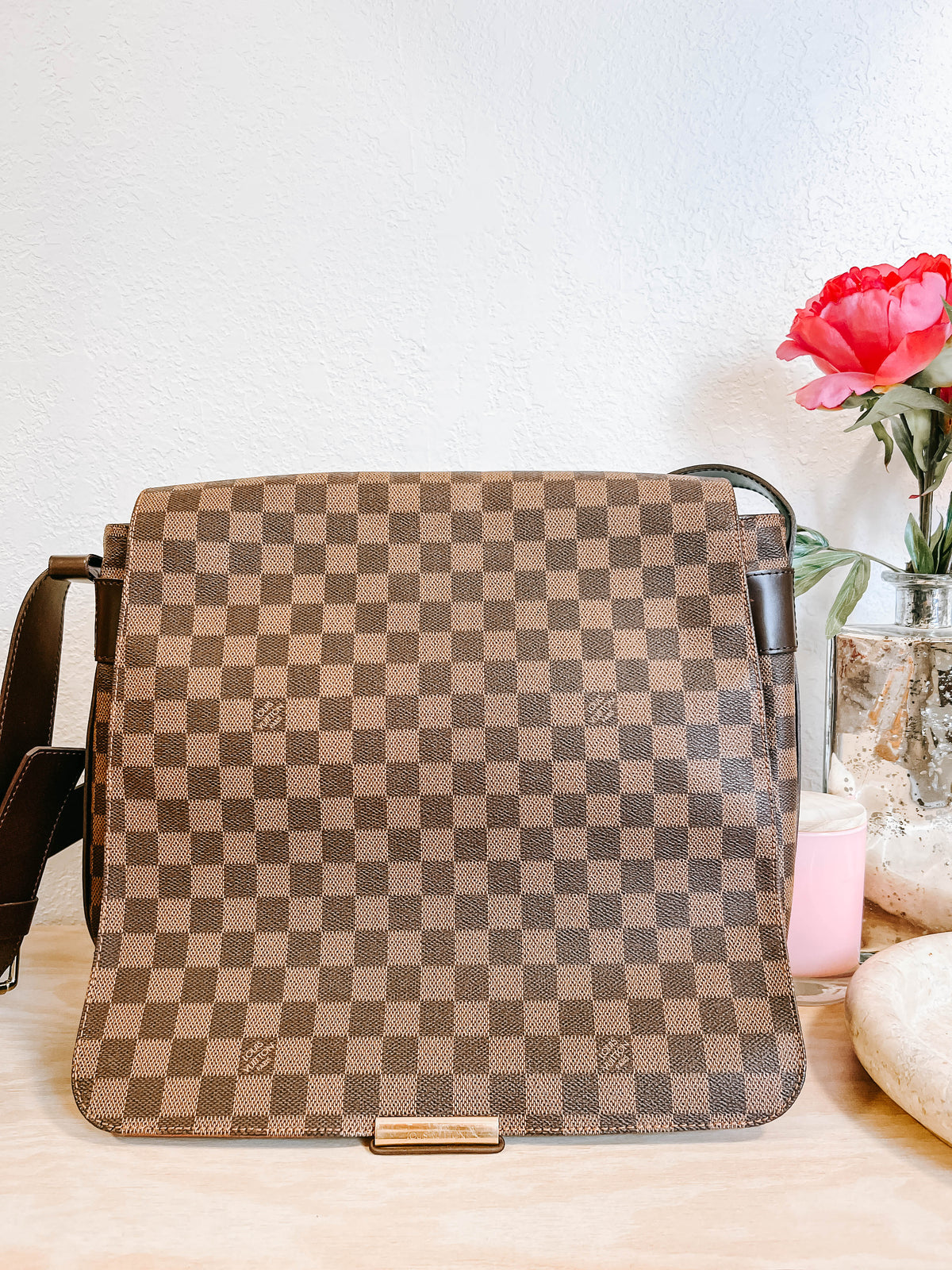 Louis Vuitton Damier Ebene Bastille Messenger Bag