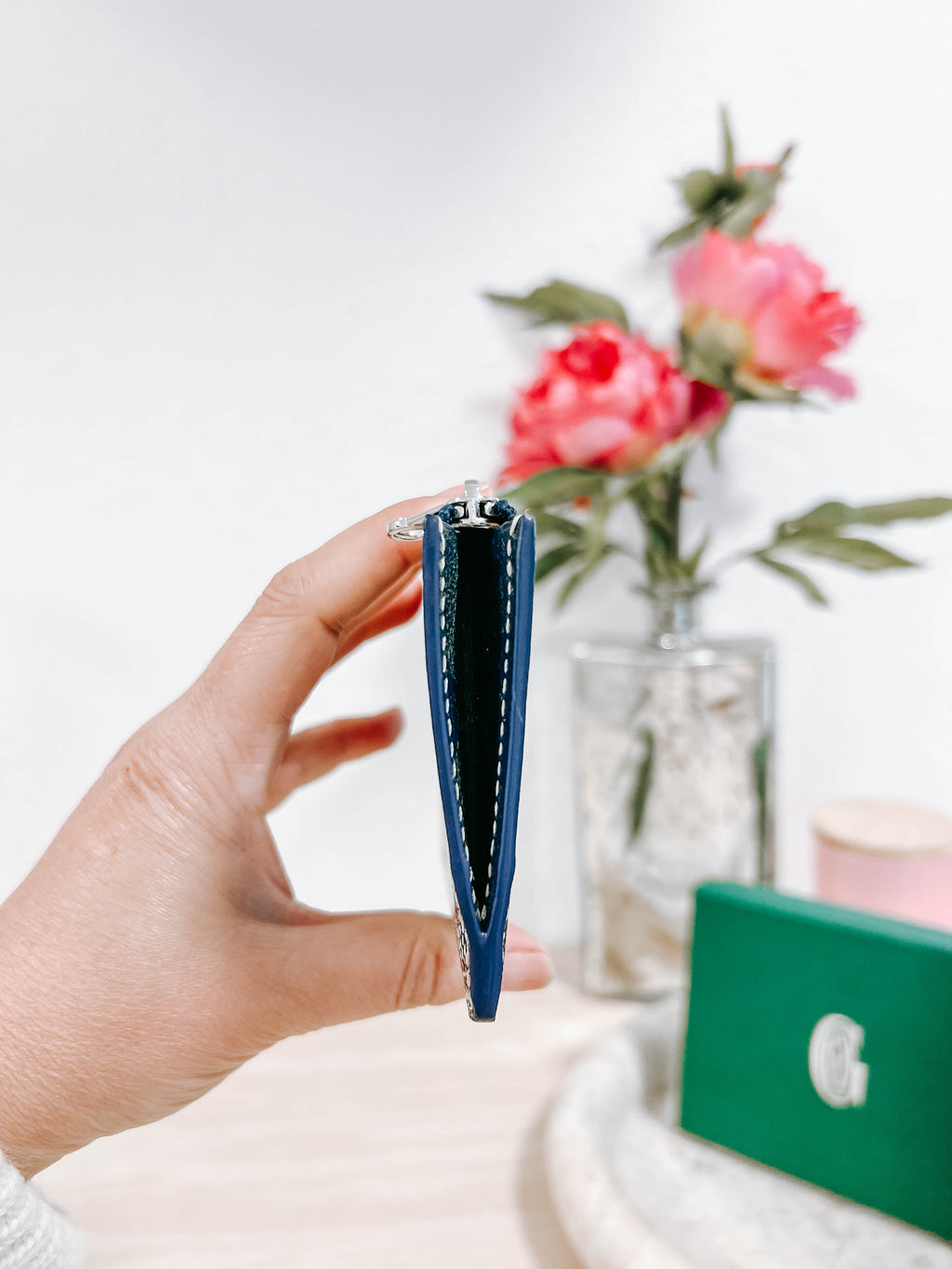 Goyard Porte-Cartes Zipper Card Holder Navy *Final Sale*